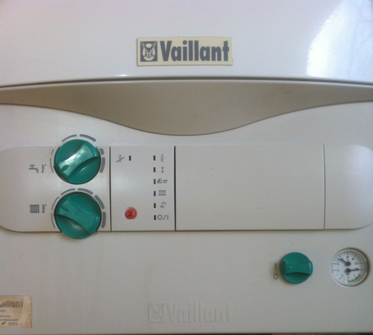 Газовый двухконтурный котел Vaillant 2005